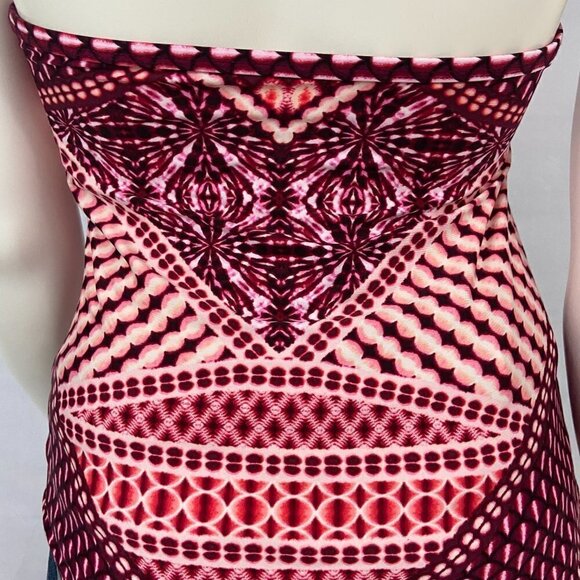 Kenneth Cole NY Geometric Swimsuit Tankini 2-Piece Tummytone Chest 35" Waist 29" - Picture 7 of 14